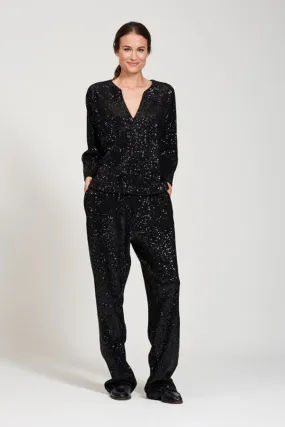 0039 Italy DILANA SEQUINNED TROUSERS