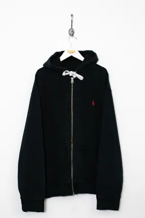 00s Ralph Lauren Zipped Hoodie (XXL)