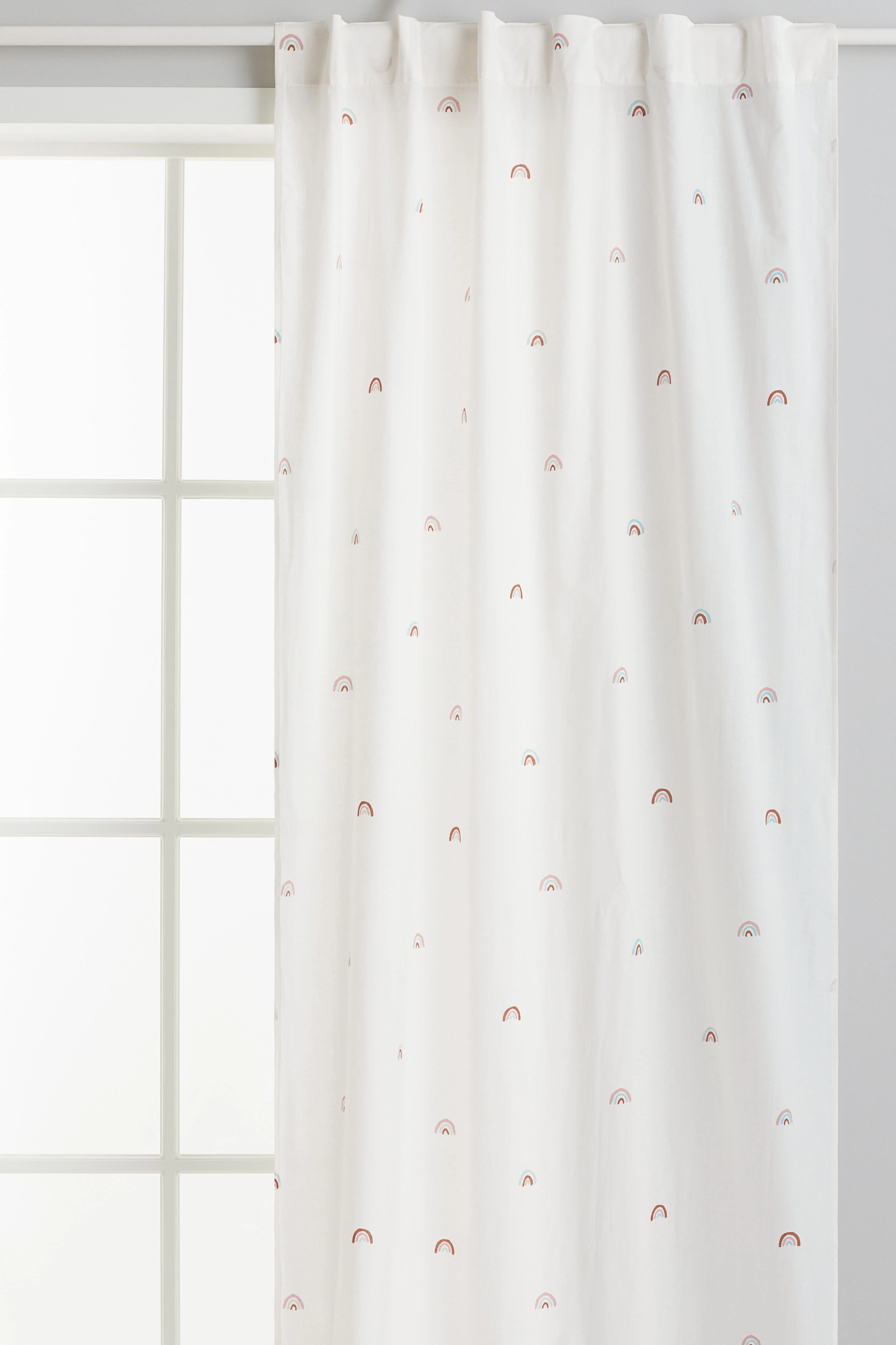 2-pack Patterned Cotton Curtains