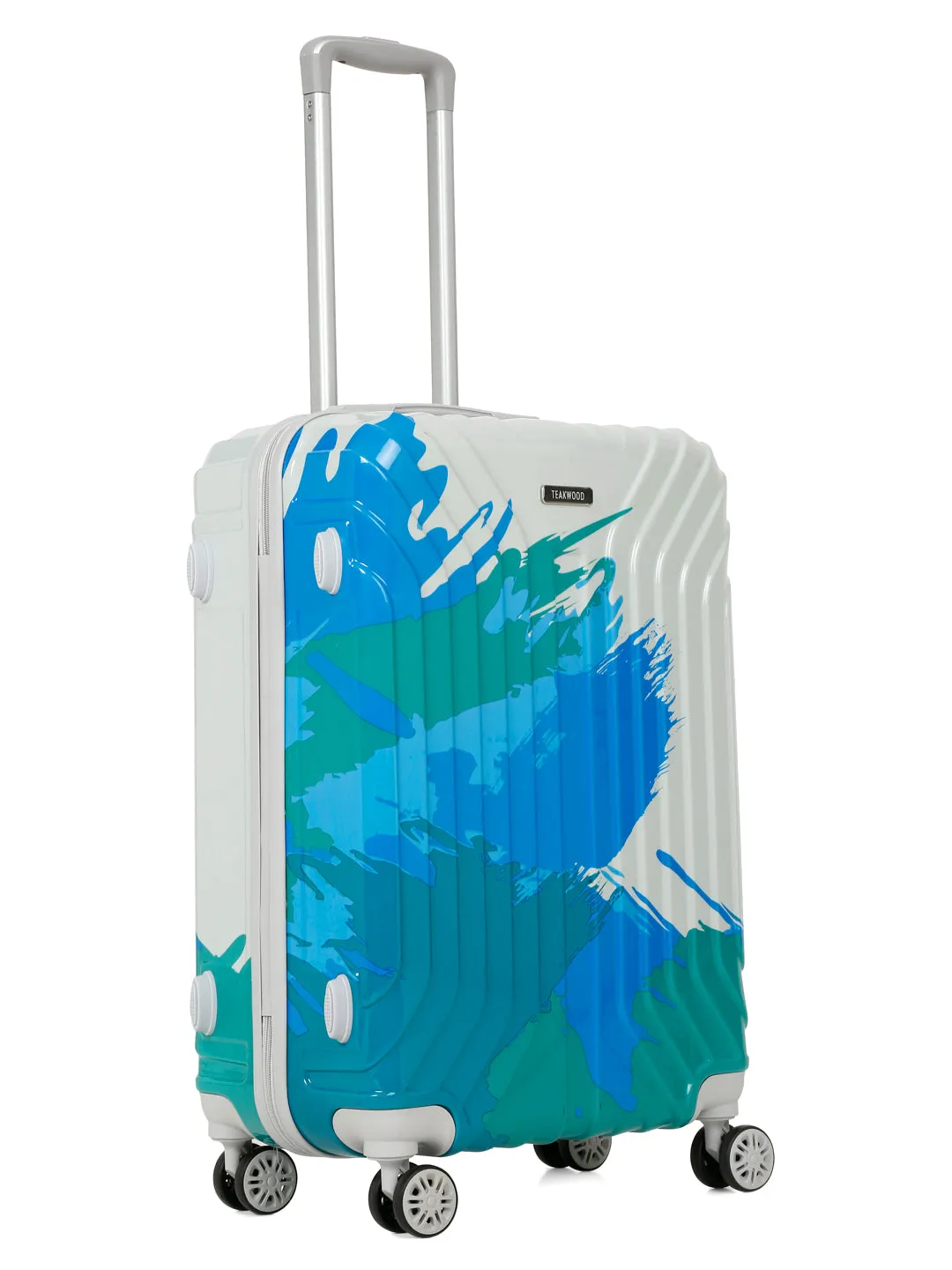 Abstract Printed Hard Trolley Bag