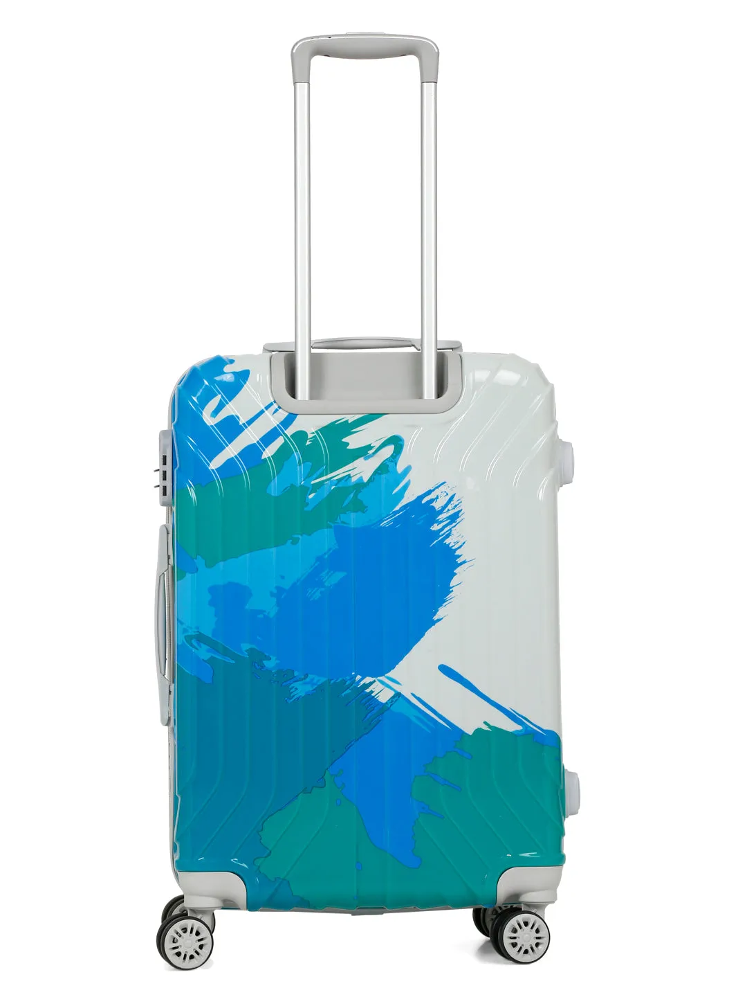 Abstract Printed Hard Trolley Bag