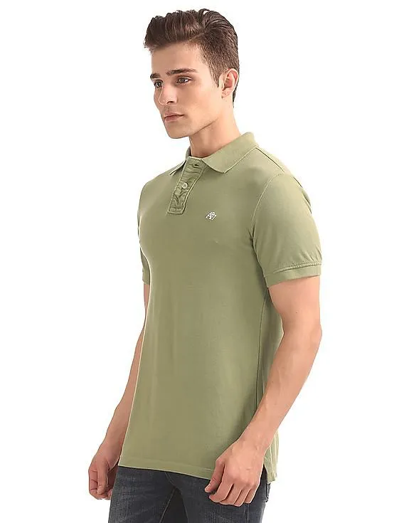 Aeropostale Regular Fit Pique Polo Shirt