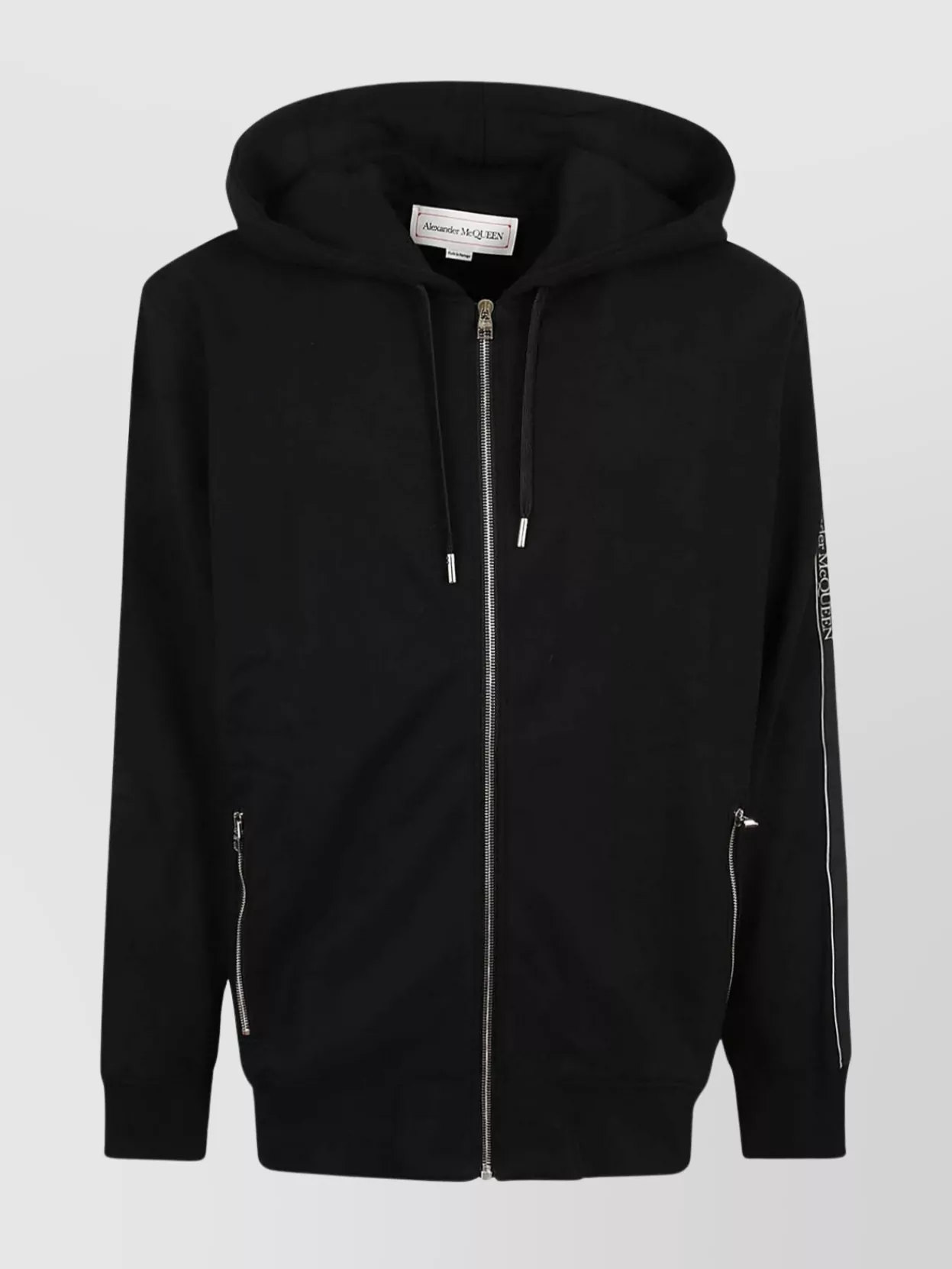 Alexander McQueen   Hoodie with logo tape detail