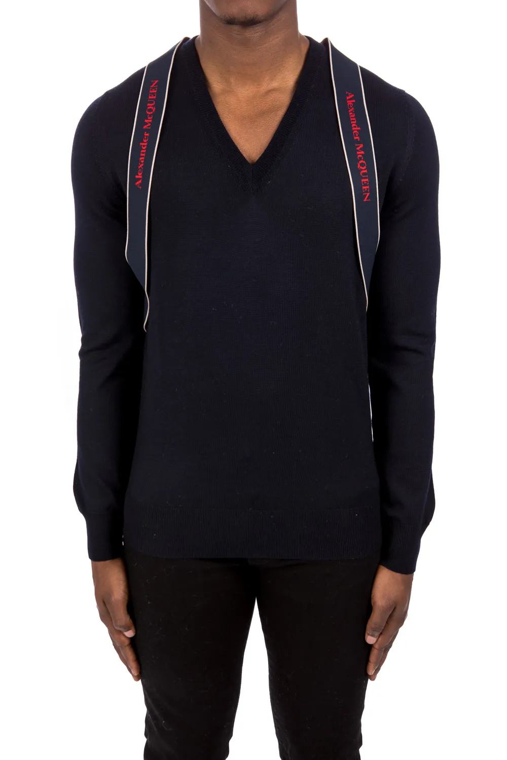 Alexander Mcqueen V-neck Pullover | Credomen