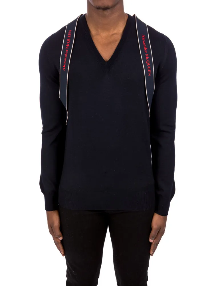 Alexander Mcqueen V-neck Pullover | Credomen