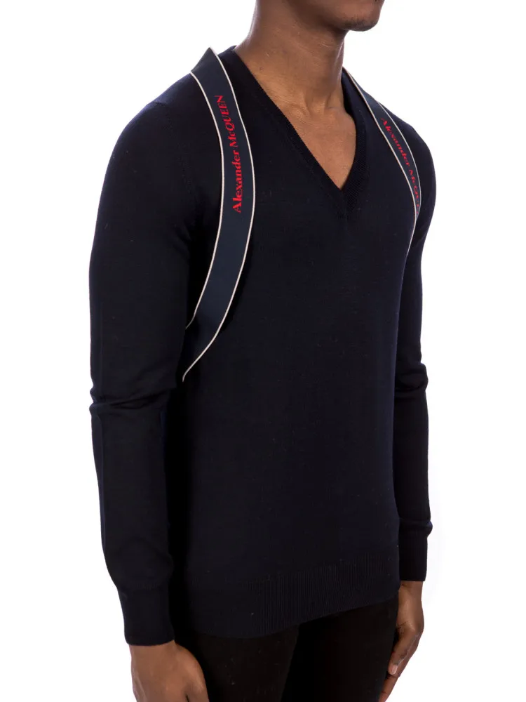 Alexander Mcqueen V-neck Pullover | Credomen