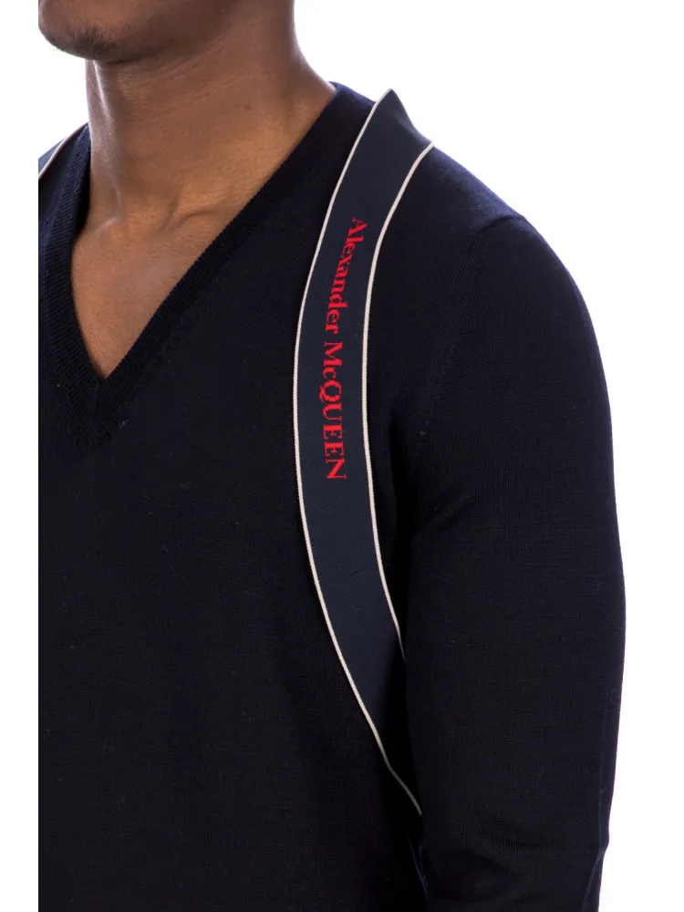 Alexander Mcqueen V-neck Pullover | Credomen