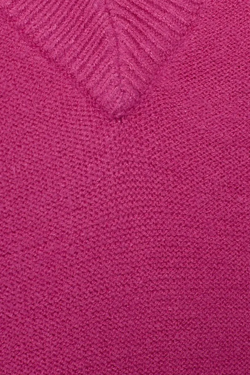 Alpi Pullover | Raspberry Rose | Strik fra Freequent