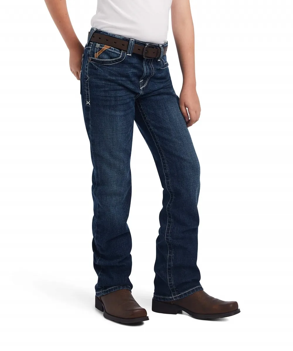 Ariat Boys' B4 Hugo Boot Cut Jean