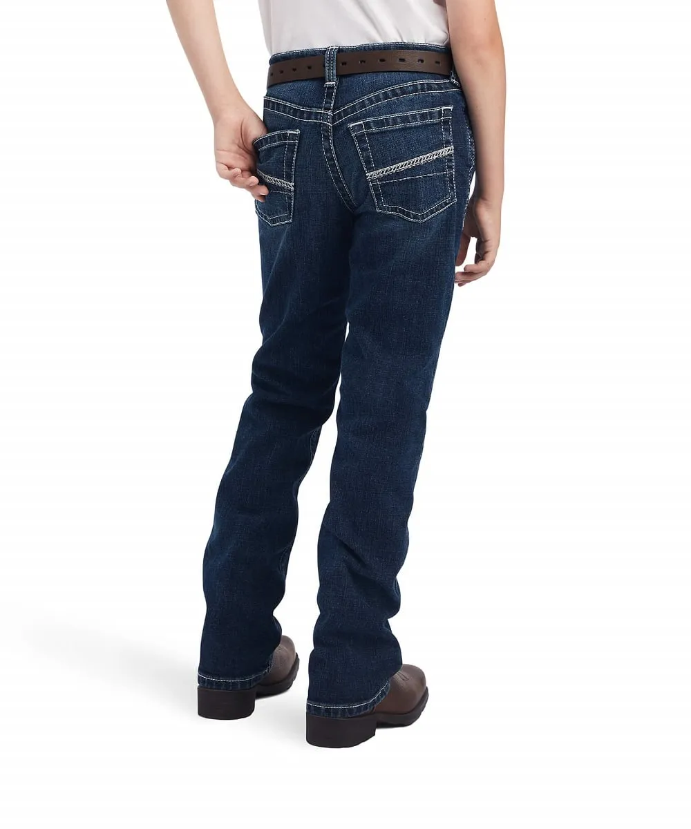 Ariat Boys' B4 Hugo Boot Cut Jean