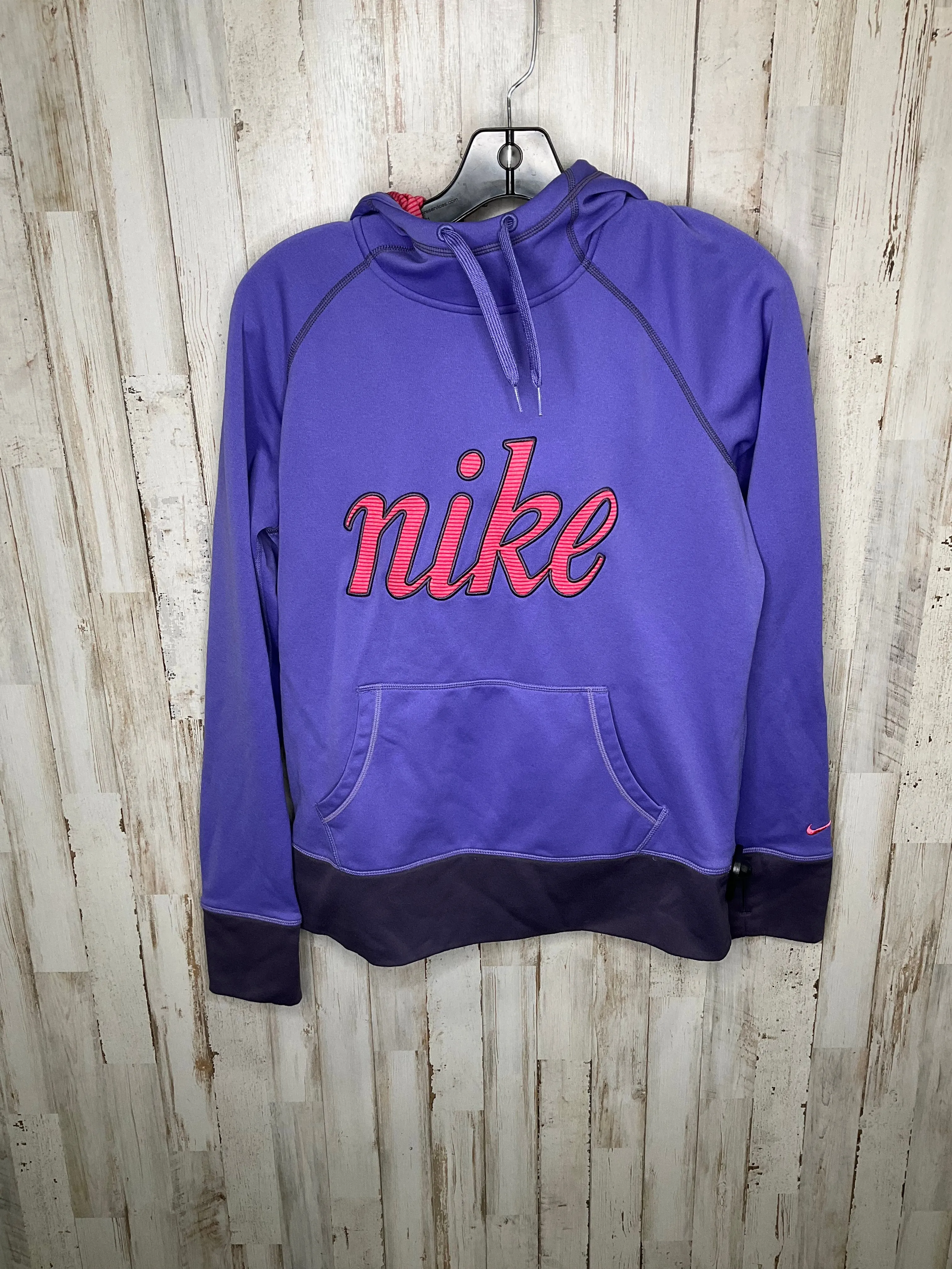 Athletic Sweatshirt Hoodie By Nike  Size: M