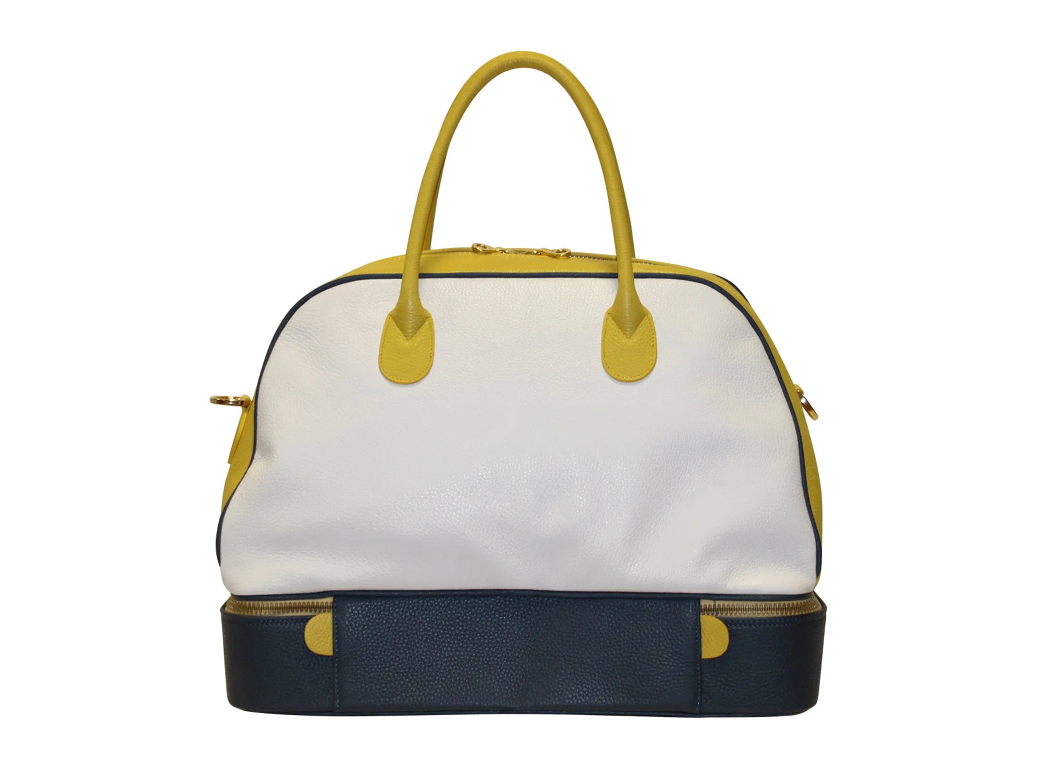 Atletico Club Travel Bag White/Yellow/Navy