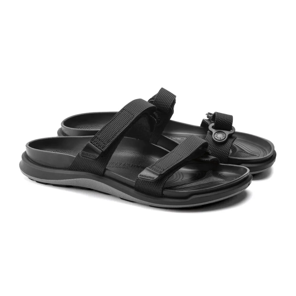 Birkenstock Sahara Futura Black Birko-Flor Women’s Sandals (Regular)