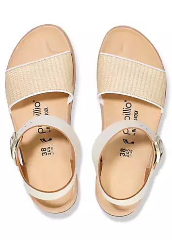 Birkenstock Women’s Nude Glenda French Narrow Fit Papillio Sandals | Grattan