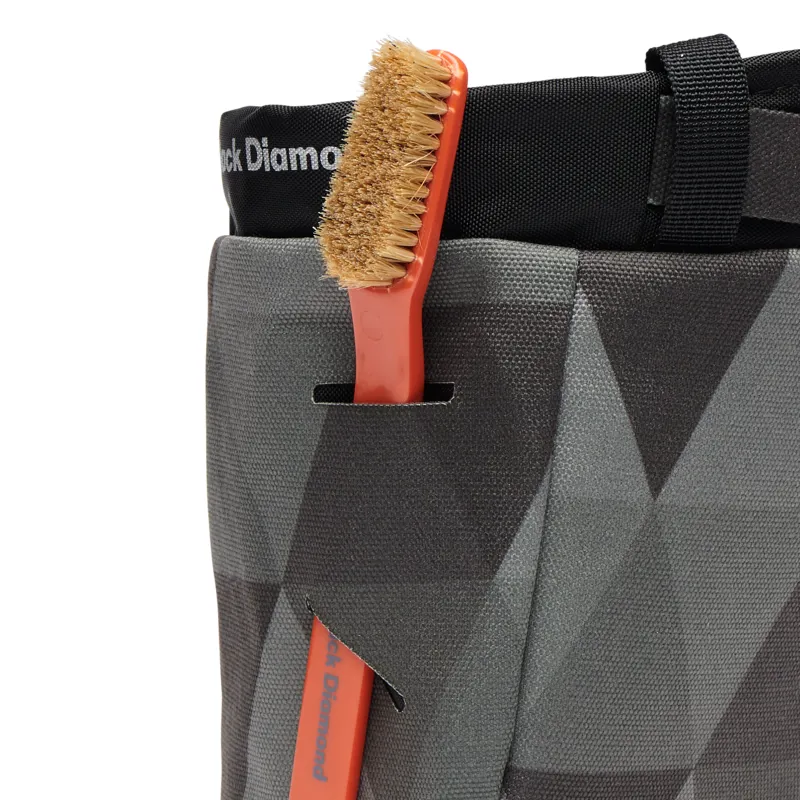 Black Diamond Gym Chalk Bag Gray Quilt