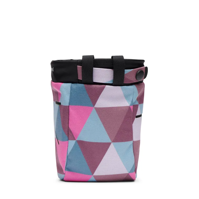 Black Diamond Gym Chalk Bag Pink Quilt