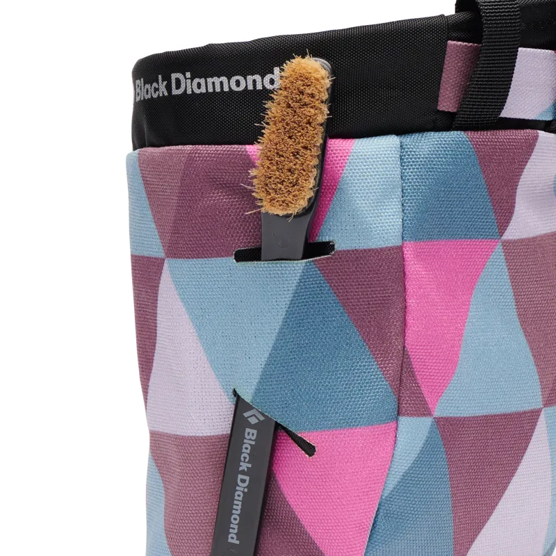 Black Diamond Gym Chalk Bag Pink Quilt