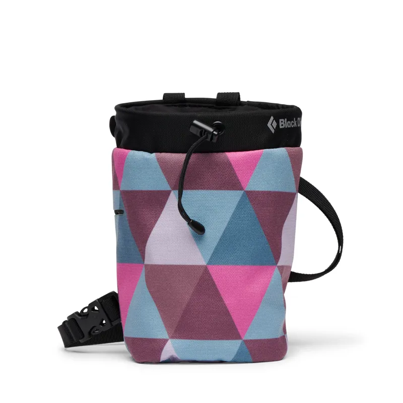 Black Diamond Gym Chalk Bag Pink Quilt