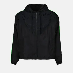 Black Greca Windbreaker