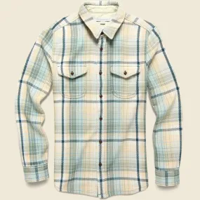 Blanket Shirt - Grey Mist Bienvenido Plaid