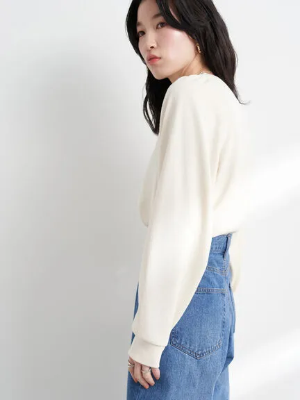 Bobo Tokyo Monisha Sleeve Volume Pullover