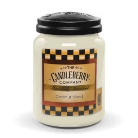 Candleberry Candles | Coconut Island Candle | Best Candles on The Market | Hand Poured in The USA | Highly Scented & Long Lastin