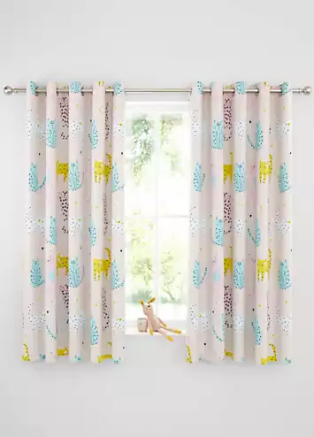 Catherine Lansfield Cute Cats Curtains | Kaleidoscope