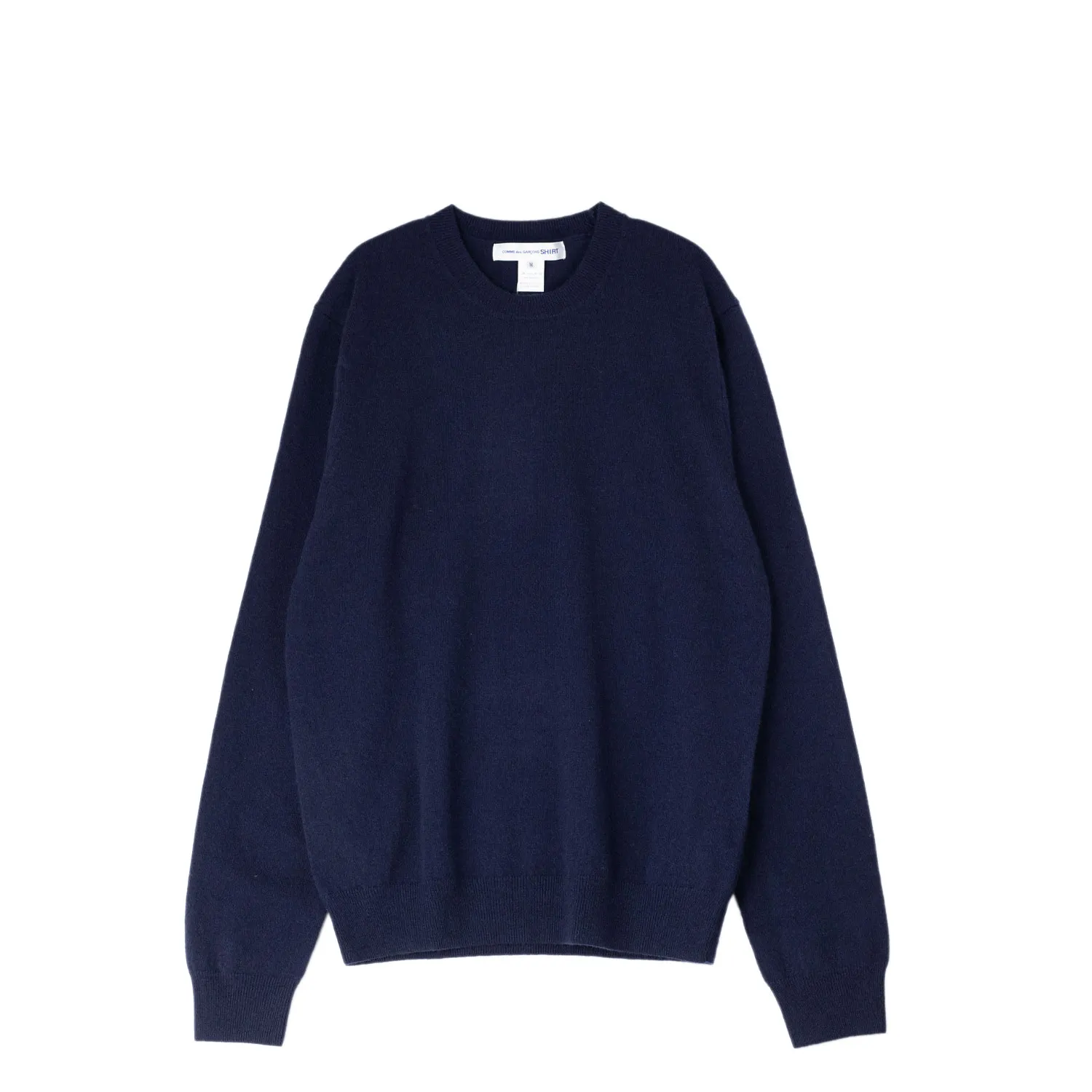 CDG Shirt O-NECK PULLOVER, Blue 