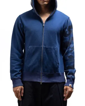 CERTIFIED THRIFT  BAPE ZIP UP HOODIE (BLUE)