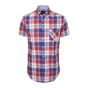 Checked Short-Sleeve Shirt