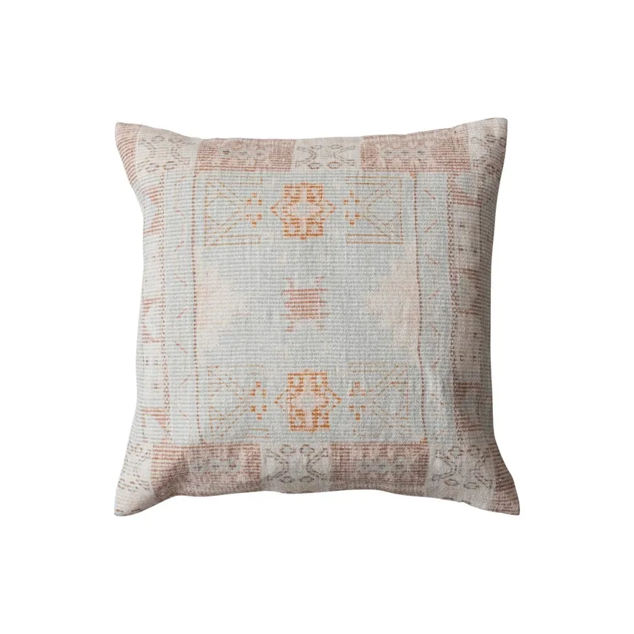 Chenille Print 20 Pillow