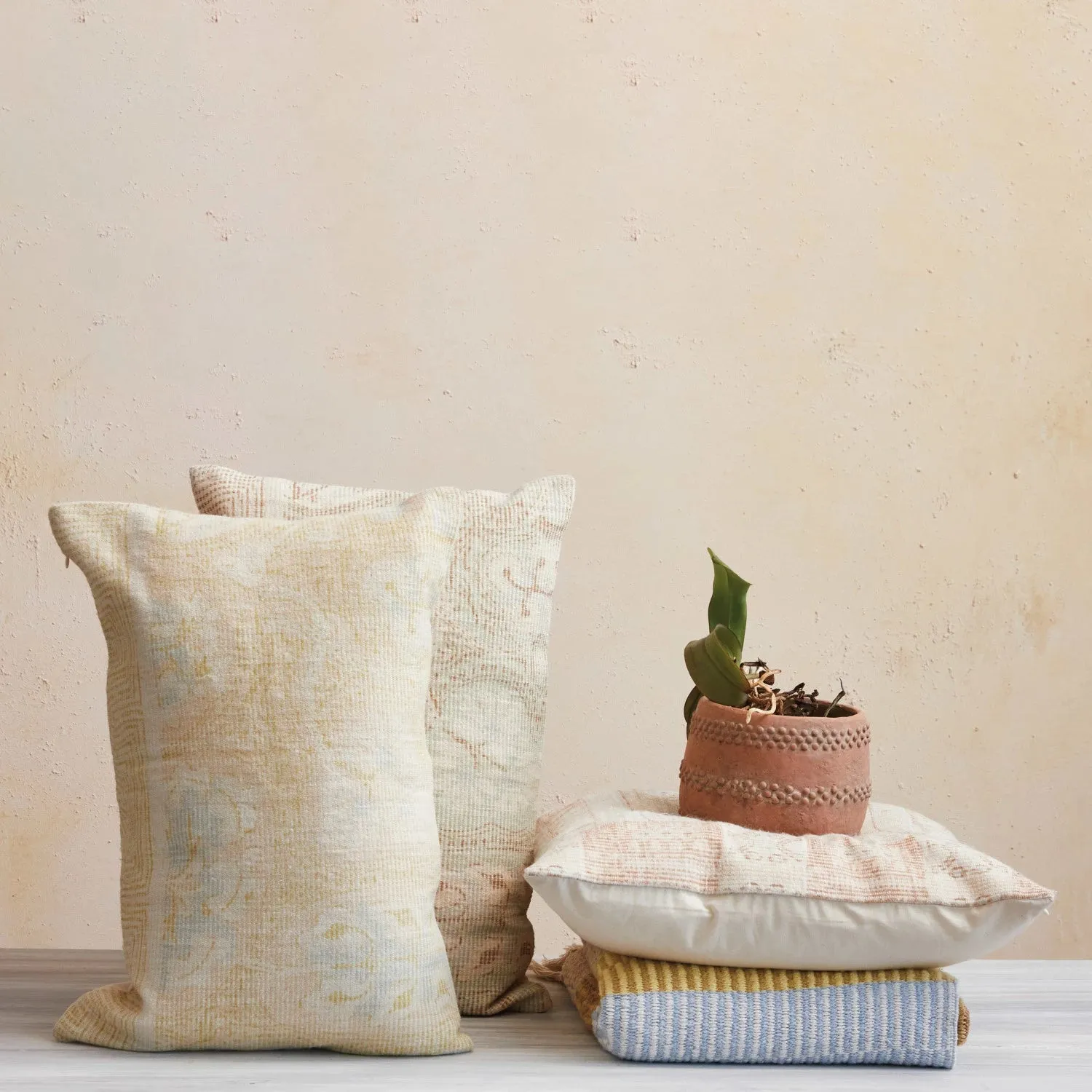 Chenille Print 20 Pillow