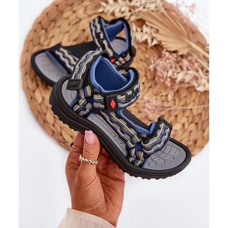 Children's sandals Lee Cooper LCW-24-34-2601 Navy blue