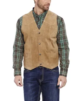 Circle S Men's Cripple Creek Suede Vest