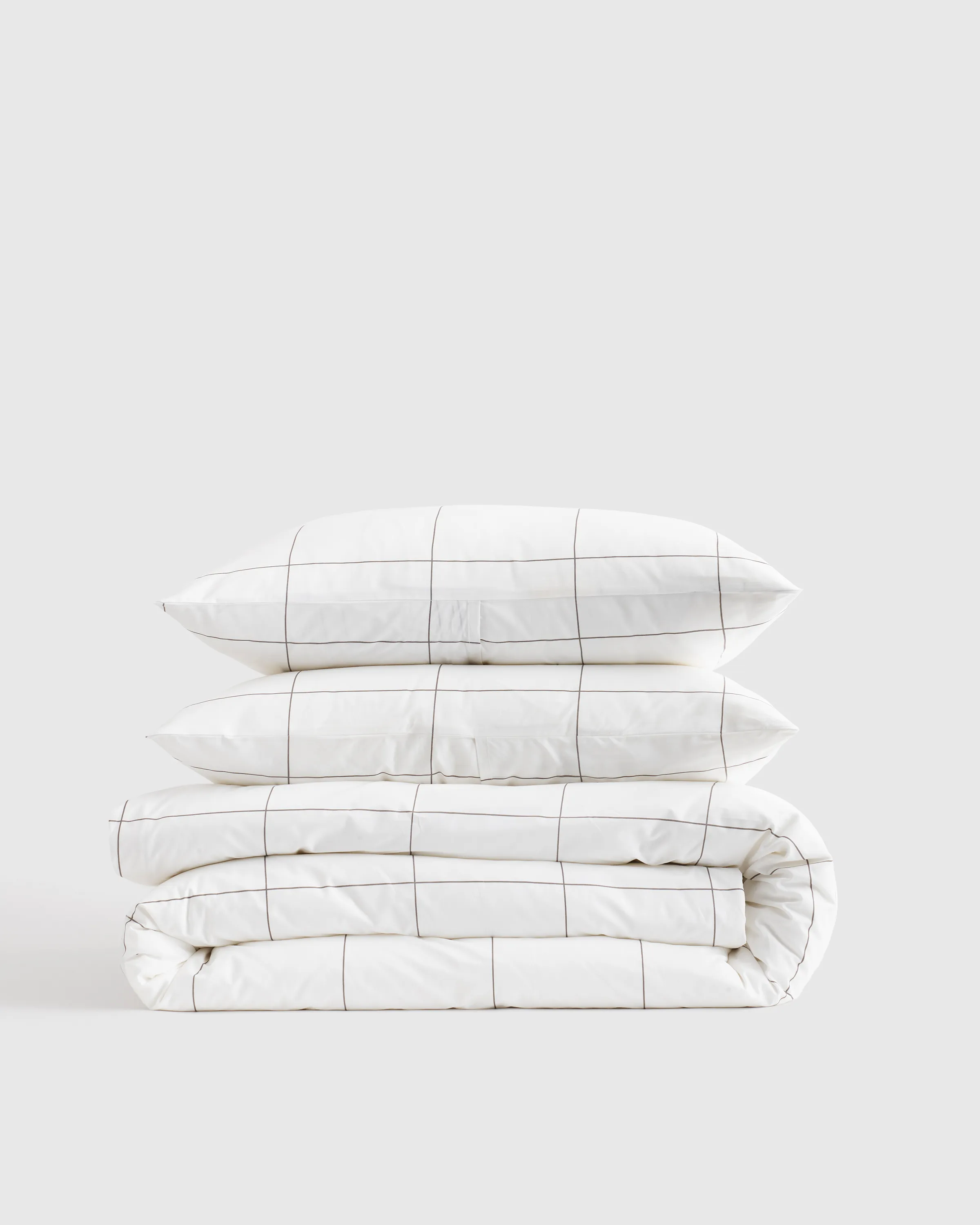 Classic Organic Percale Duvet Cover Set