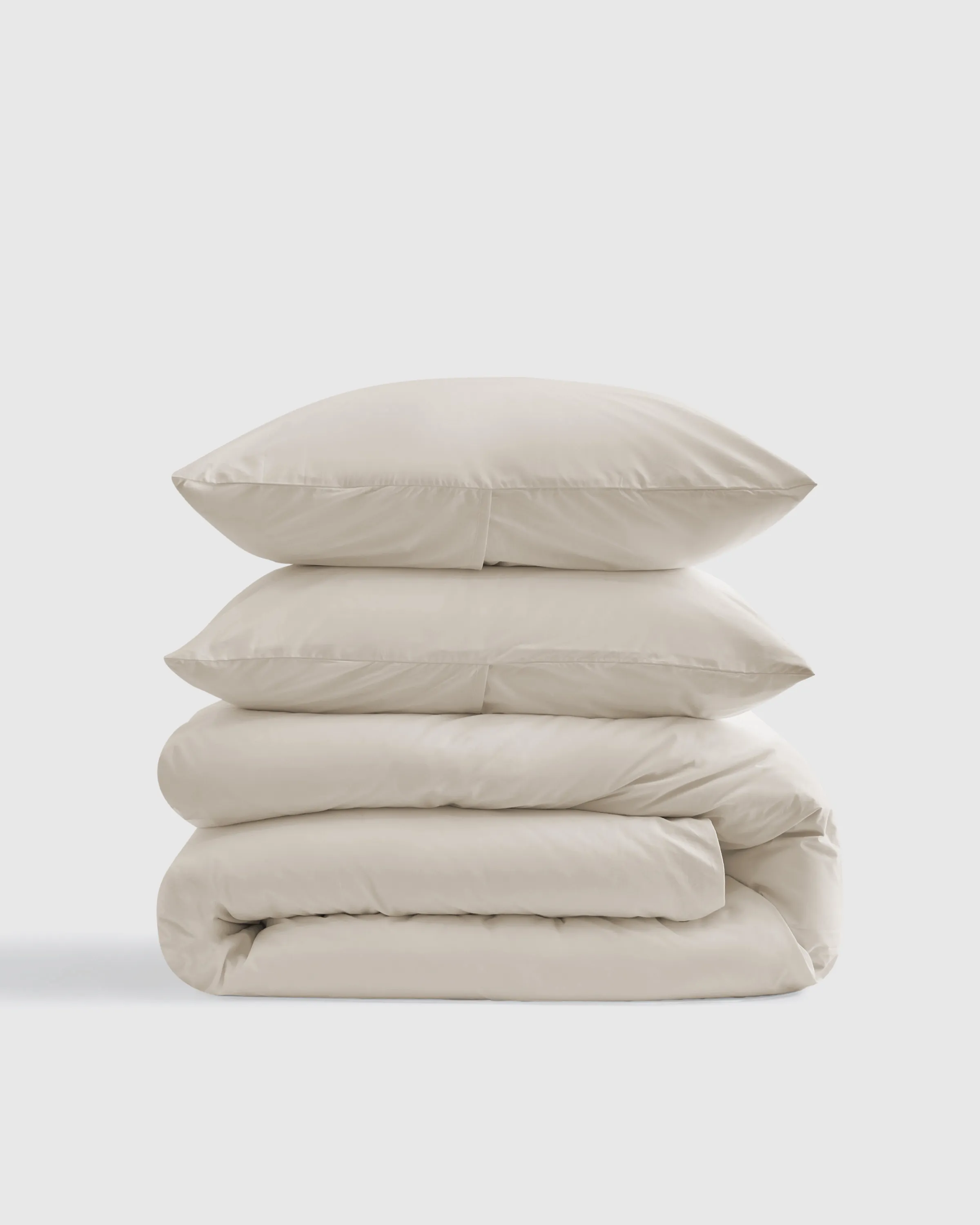 Classic Organic Percale Duvet Cover Set