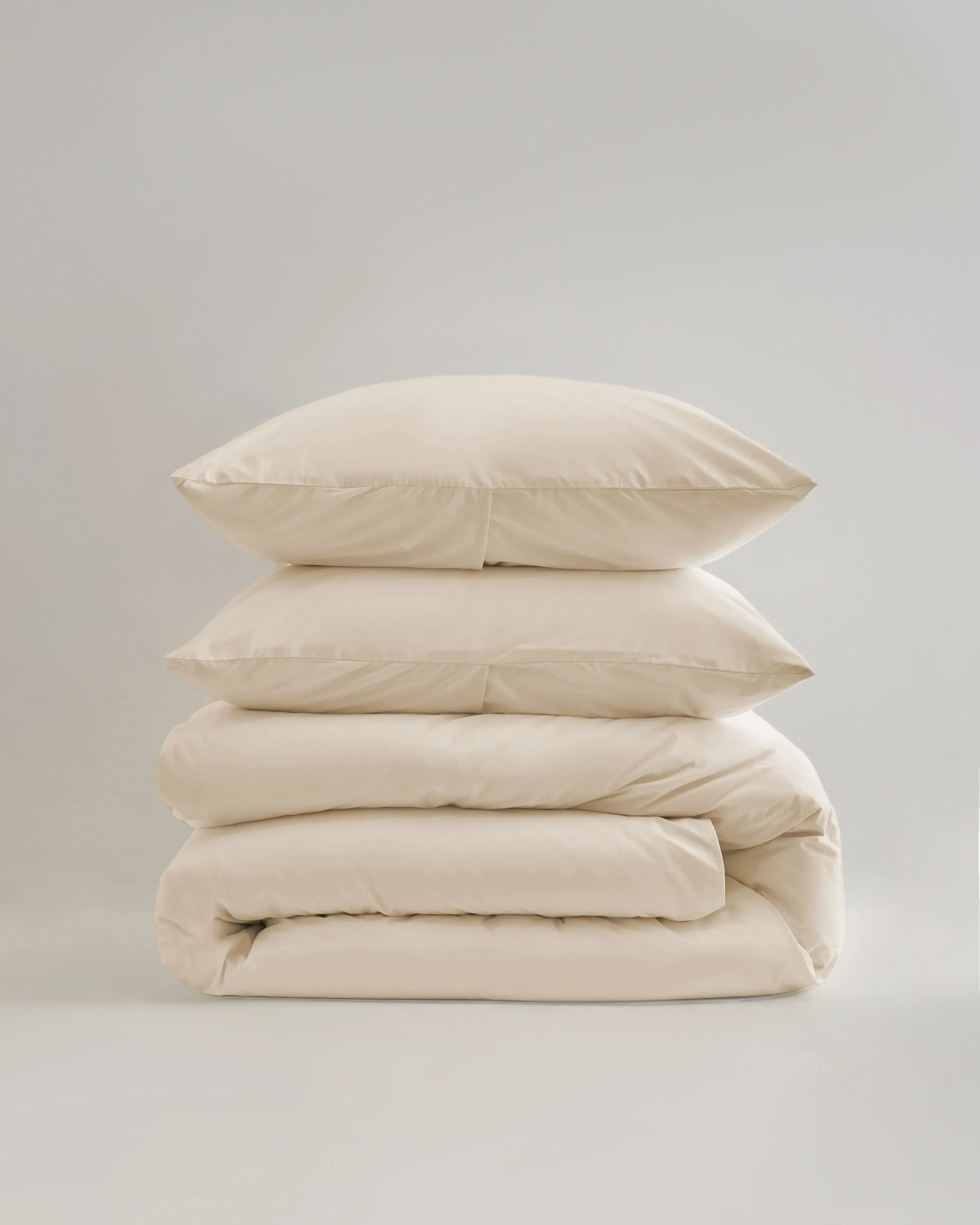 Classic Organic Percale Duvet Cover Set