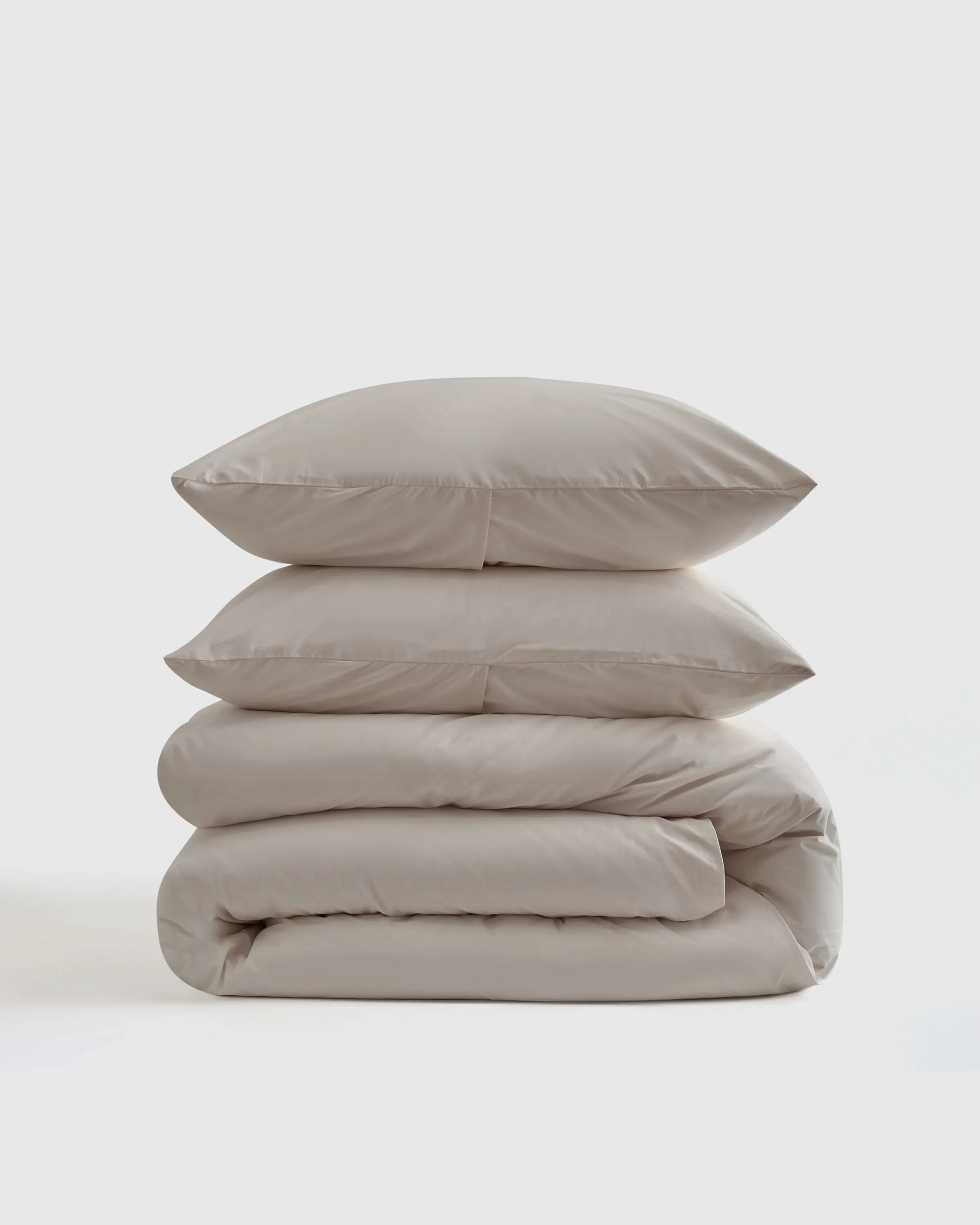 Classic Organic Percale Duvet Cover Set