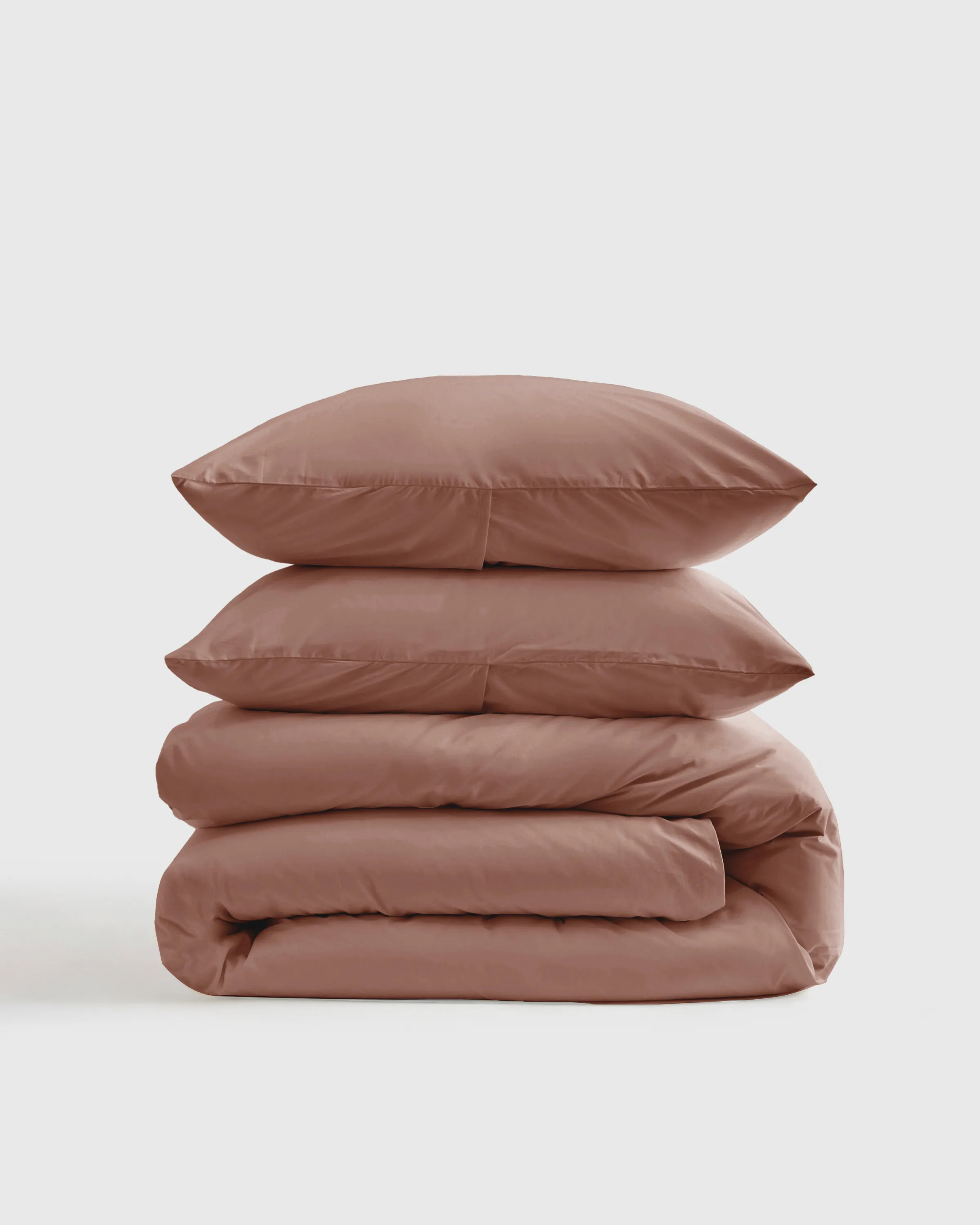 Classic Organic Percale Duvet Cover Set