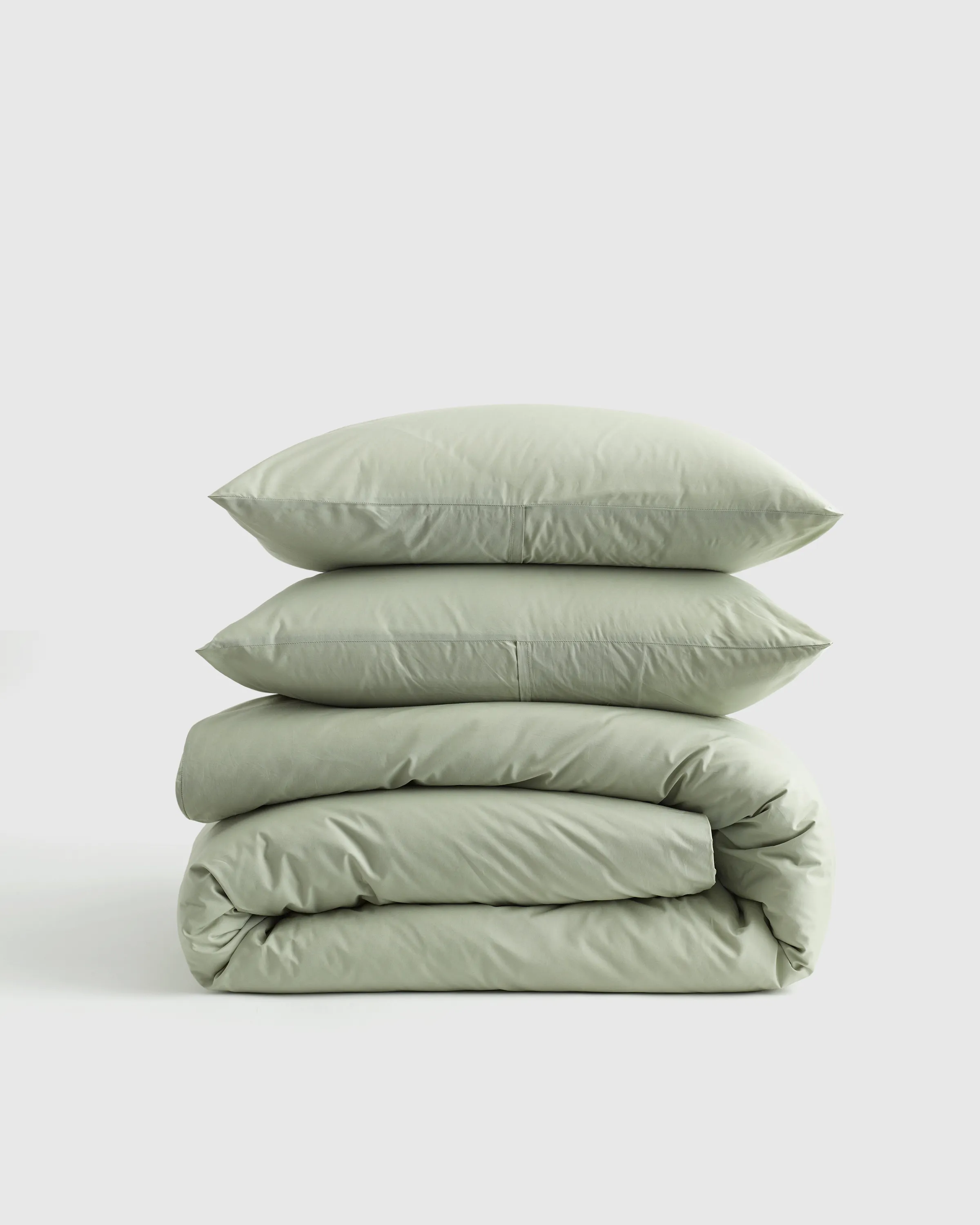 Classic Organic Percale Duvet Cover Set