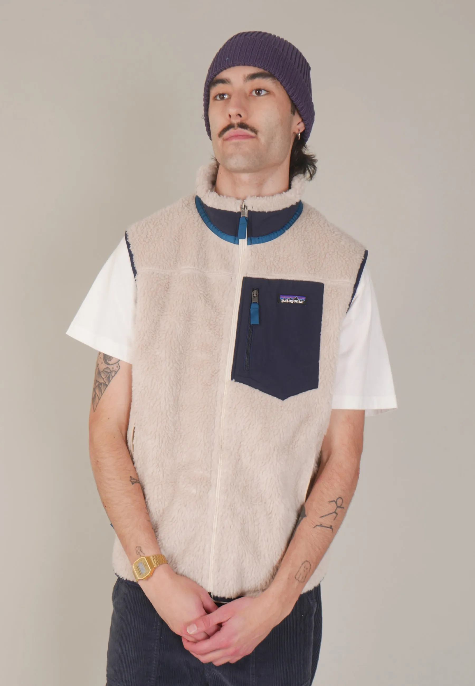 Classic Retro-X Vest - natural