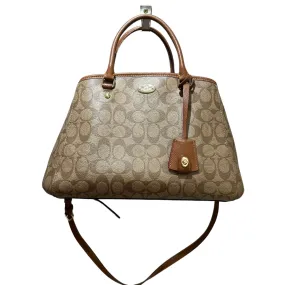 Coach Brown Monogram Margot Bag