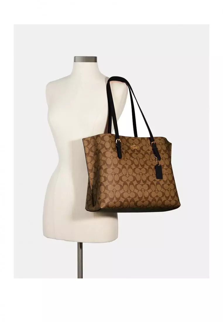 Coach COACH Women Mollie Tote In Signature Canvas