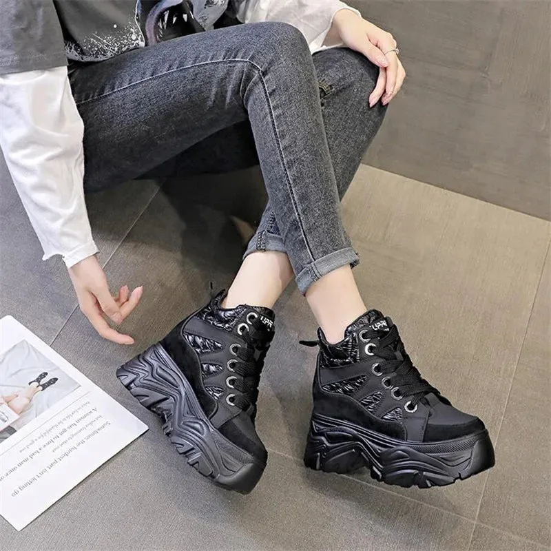 Comfort Wedge Platform Sneakers