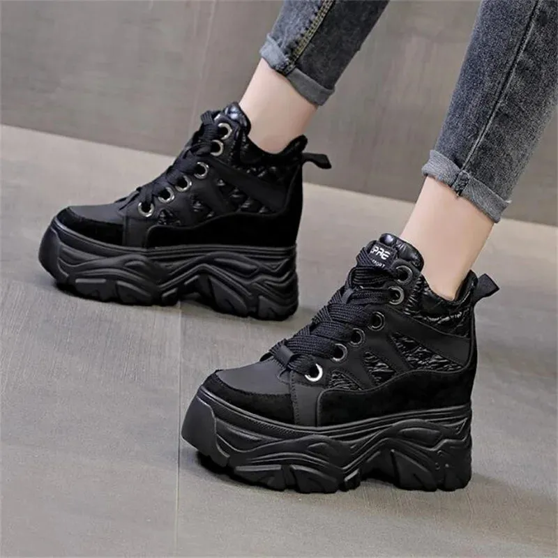 Comfort Wedge Platform Sneakers