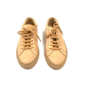 COMMON PROJECTS tan nubuck trainers