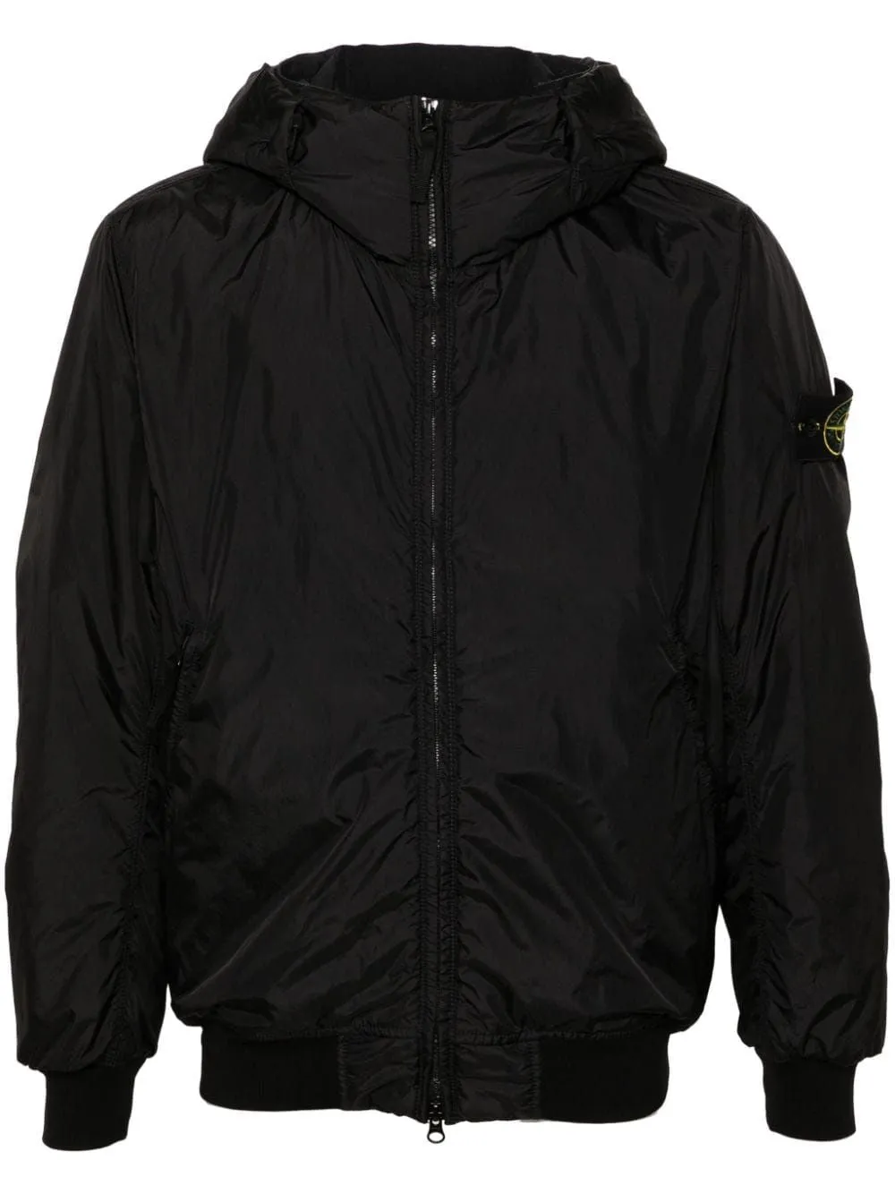 COMPASS BADGE HOODED WINDBREAKER