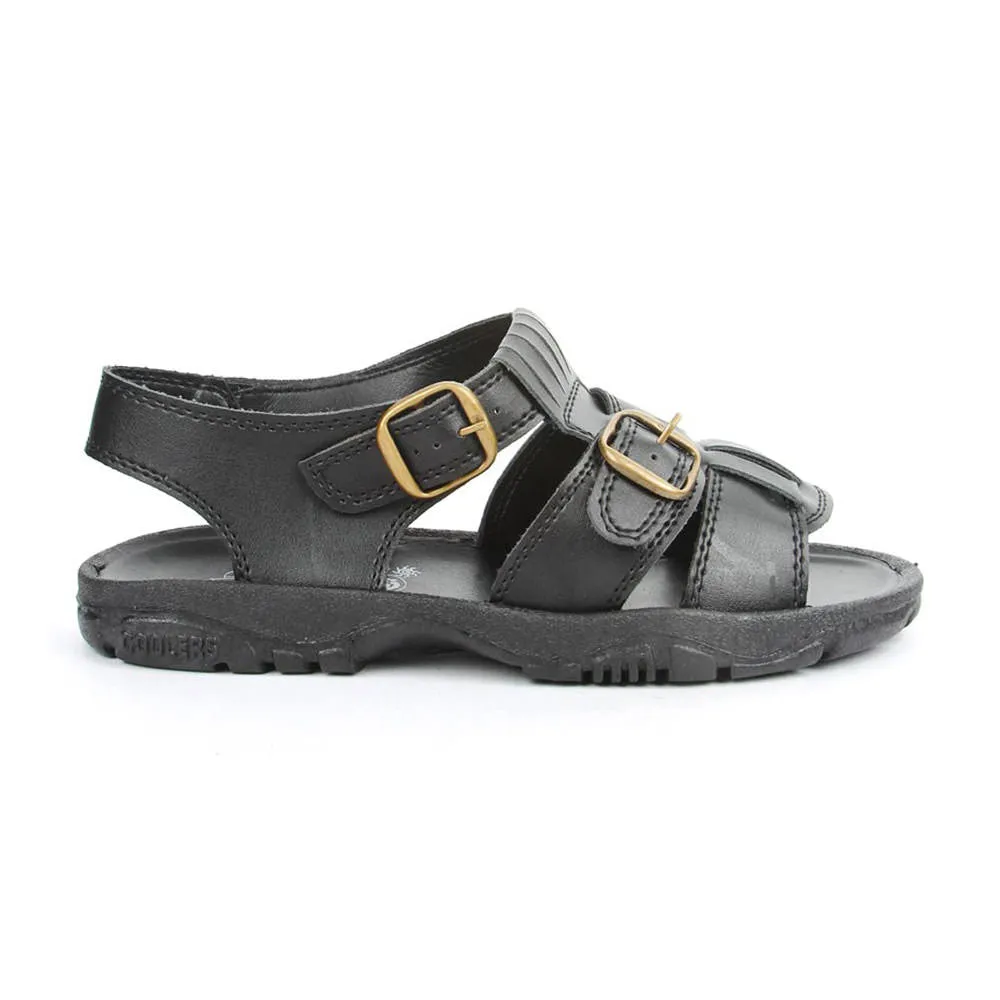 Coolers Casual (Black) Sandals For Men SEMSON-N By Liberty