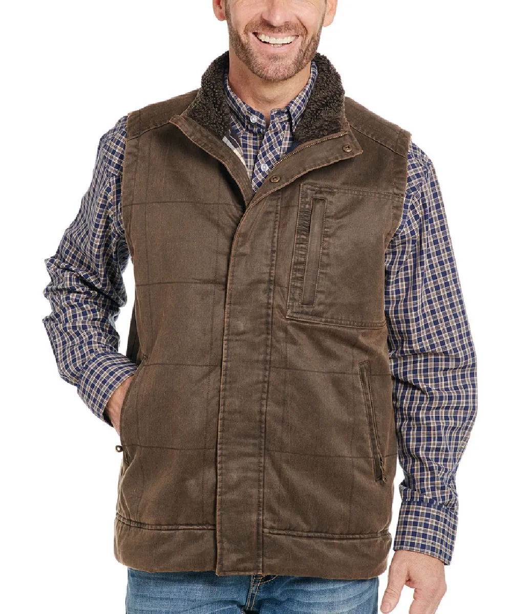 Cripple Creek Men's Box Quilted Vest