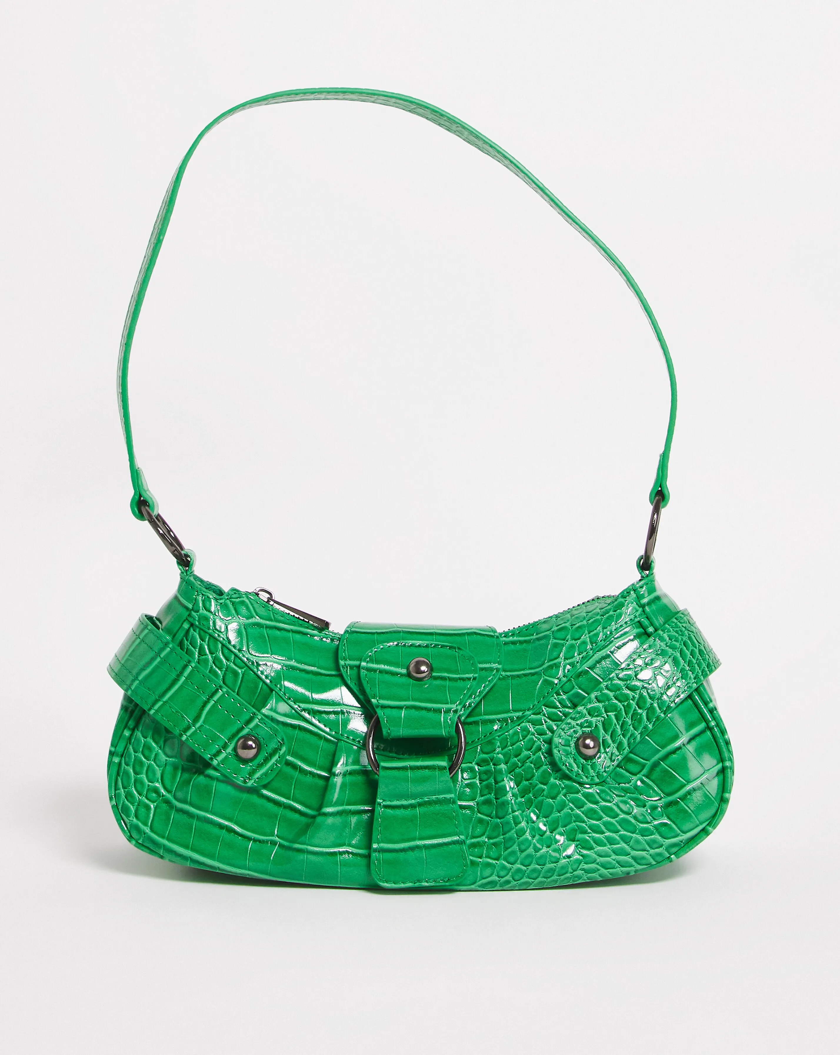 Croc Shoulder Bag | Simply Be